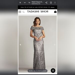 Tadashi shoji gown